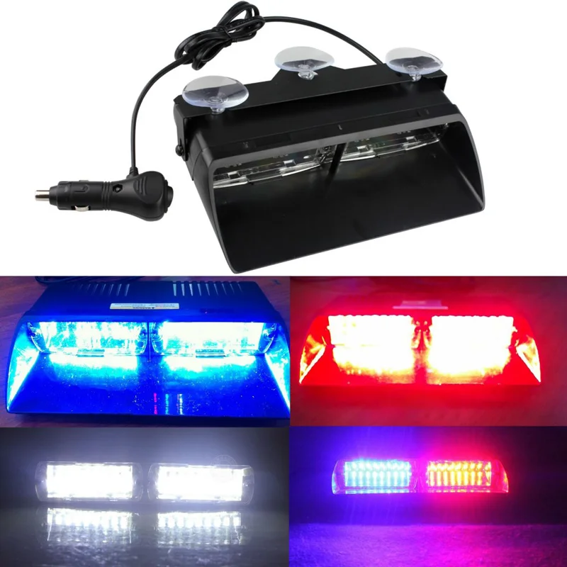12v High power Car Truck Led warning flashlight Police Fireman Vehicles EMS Emergency warning