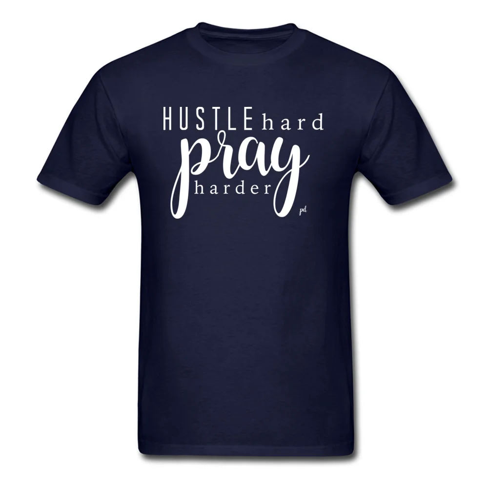 HUSTLE HARD PRAY HARDER Unisex_navy