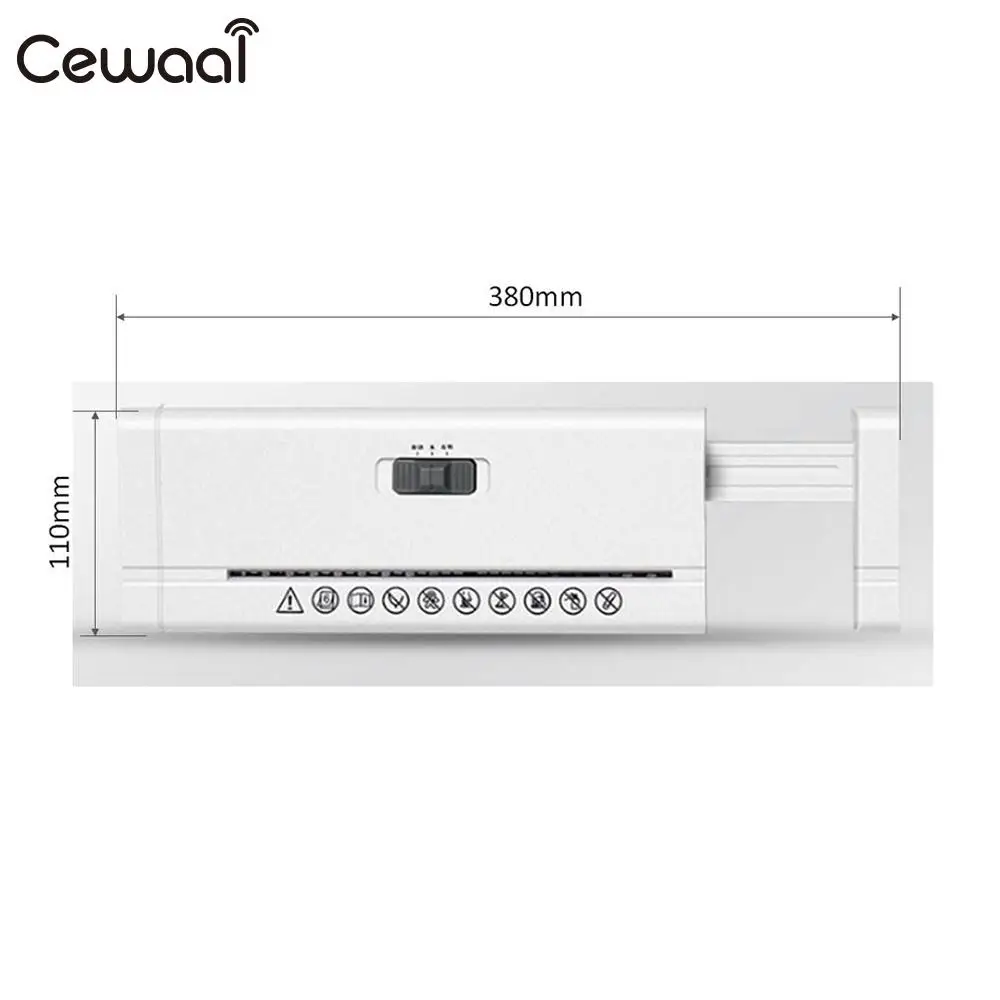 

Shred Paper Machine Paper Shredder Handheld Shredder A4 Paper Paper Cutter Universal Bureaux Portable ABS