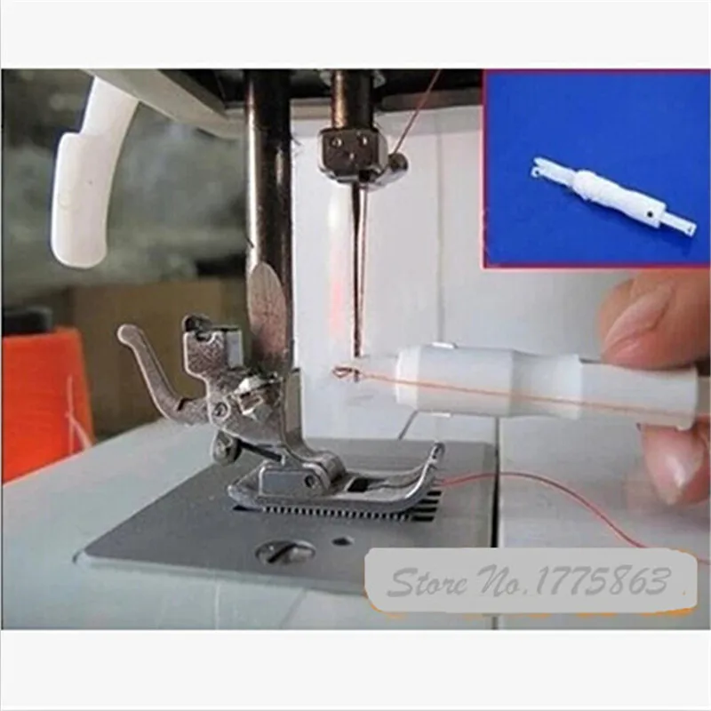 

Sewing Machine Needle Threader Insertion Applicator Handle Thread For Sew AA7405