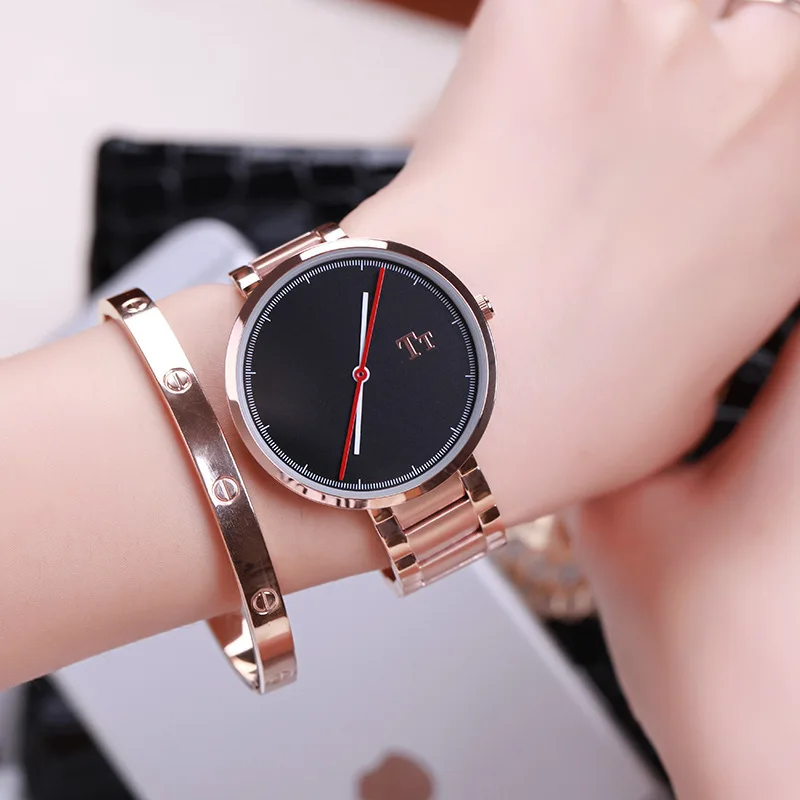 Waterproof Simple Wrist Steel Belt Fashion Watch Female Wrist Watches for Women