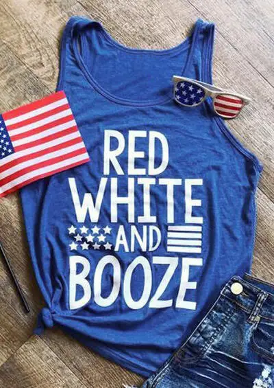 

Tank Tops Women 2019 Fashion Letter Print Tees Sleeveless Blue Tops Female Loose Tank Summer Harajuku Lady Tee