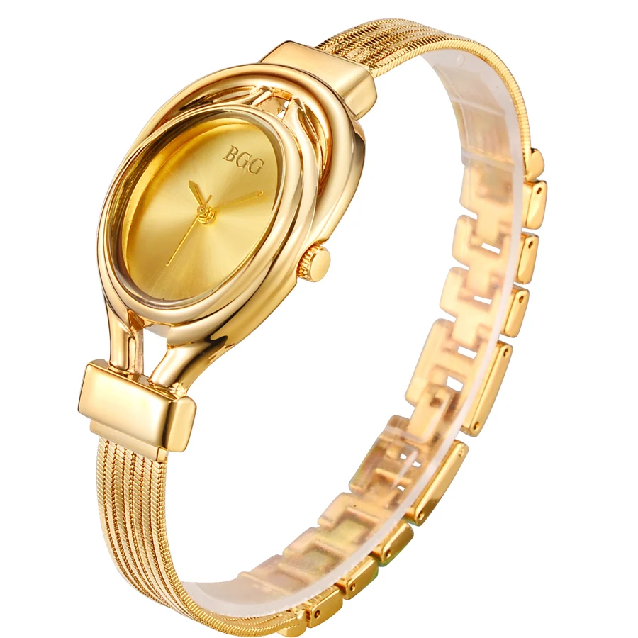 Часы BGG женские кварцевые стальные под платье|gift gifts|gift womengifts watch |