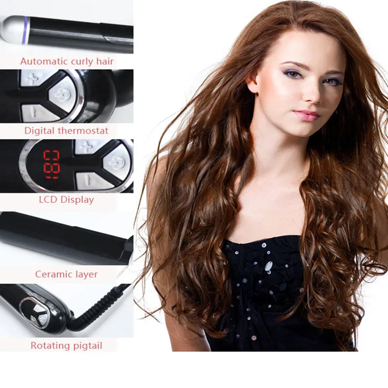 Ceramic Styling Tools professional Hair Curling Iron Hair waver Pear Flower Cone Electric Hair Curler Roller Curling Wand