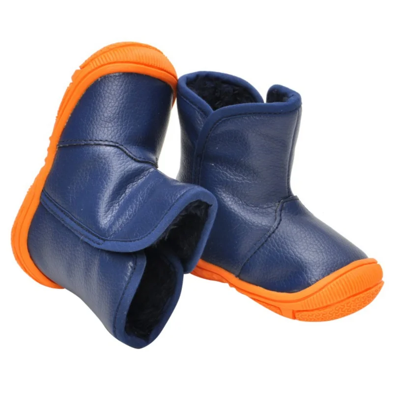 

Baby Girls Boys Boots Waterproof Baby Shoes Infant Anti-slip Soft Sole Rubber Boots Super Warm Winter Soft Shoes high quality