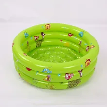 Круглый надувной бассейн прекрасный мультфильм детский бассейн для ванной утолщенной рыбалки