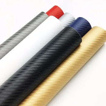 

50cm*200cm 3D Car Film Carbon Fiber Vinyl Film Carbon Fibre Wrap Sheet Roll Film Car Stickers Motorcycle Car Styling Accessories