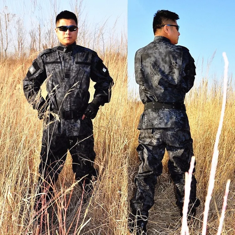 Армейские военные тактические брюки карго Униформа Водонепроницаемый Военный тактический камуфляж БДУ Боевая униформа армейские костюмы США одежда