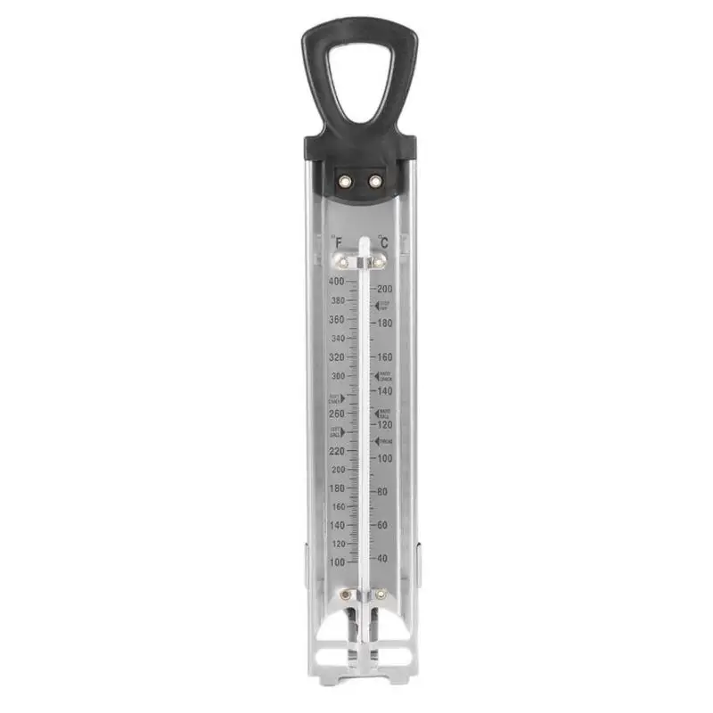 

NEW Dual Display Stainless Steel Kitchen Hanging Thermometer for Cooking Jam Sugar Candy Craft Temperature Gauge Household Tools