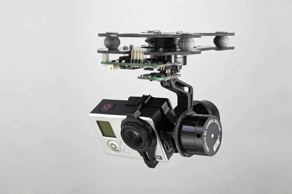 Famoushobby Smart 3 DYS 3 Axes Smart Gopro BL Gimbal и с 3 Осями мини контроллер AlexMos