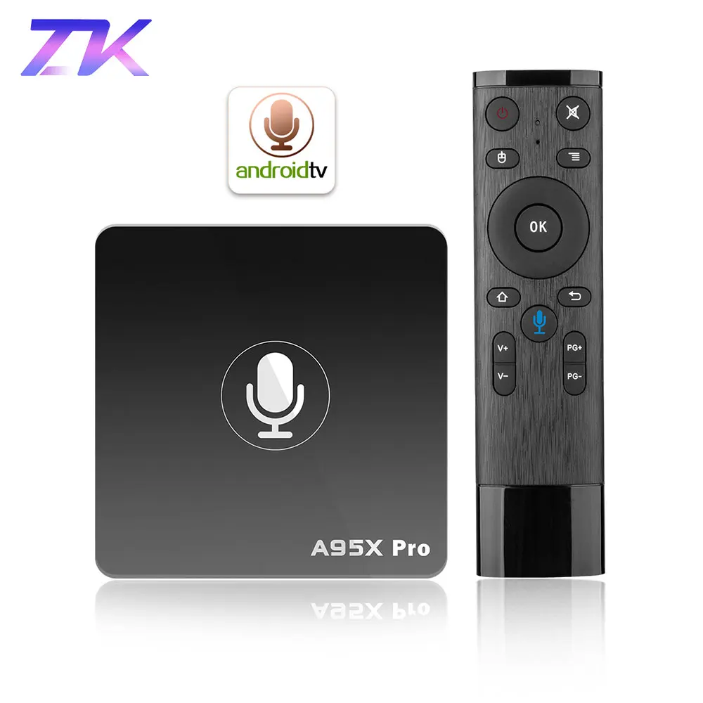 

Google TV Box A95X Pro 2G 16G Smart Android 7.1 TV Box Voice Control Amlogic S905W WiFi LAN Media Player PK X96mini X96 mini