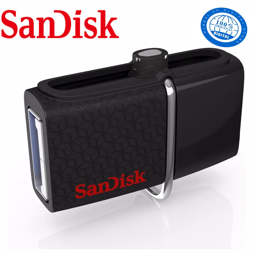 SanDisk 130MB/S Ultra Dual OTG USB 3.0 Flash Drive SDDD2