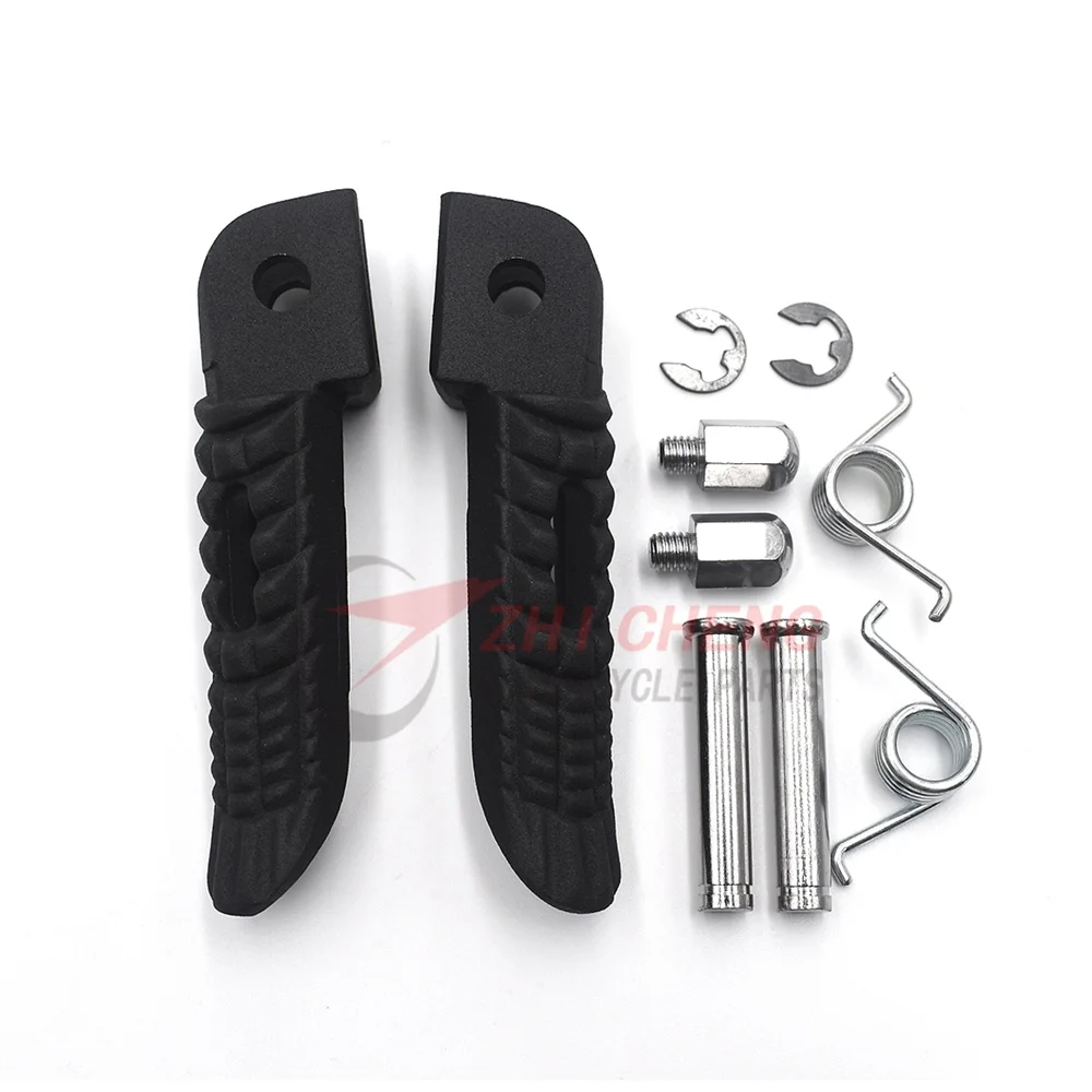 Motorcycle Footrests Motorcycle Foot Pedals Motorcycle Front Rear Footrests Foot pegs For Suzuki GSR400 GSR600 GSXR600 GSXR750 GSXR1000 GSX1300R GSXR1300 B-king Hayabusa