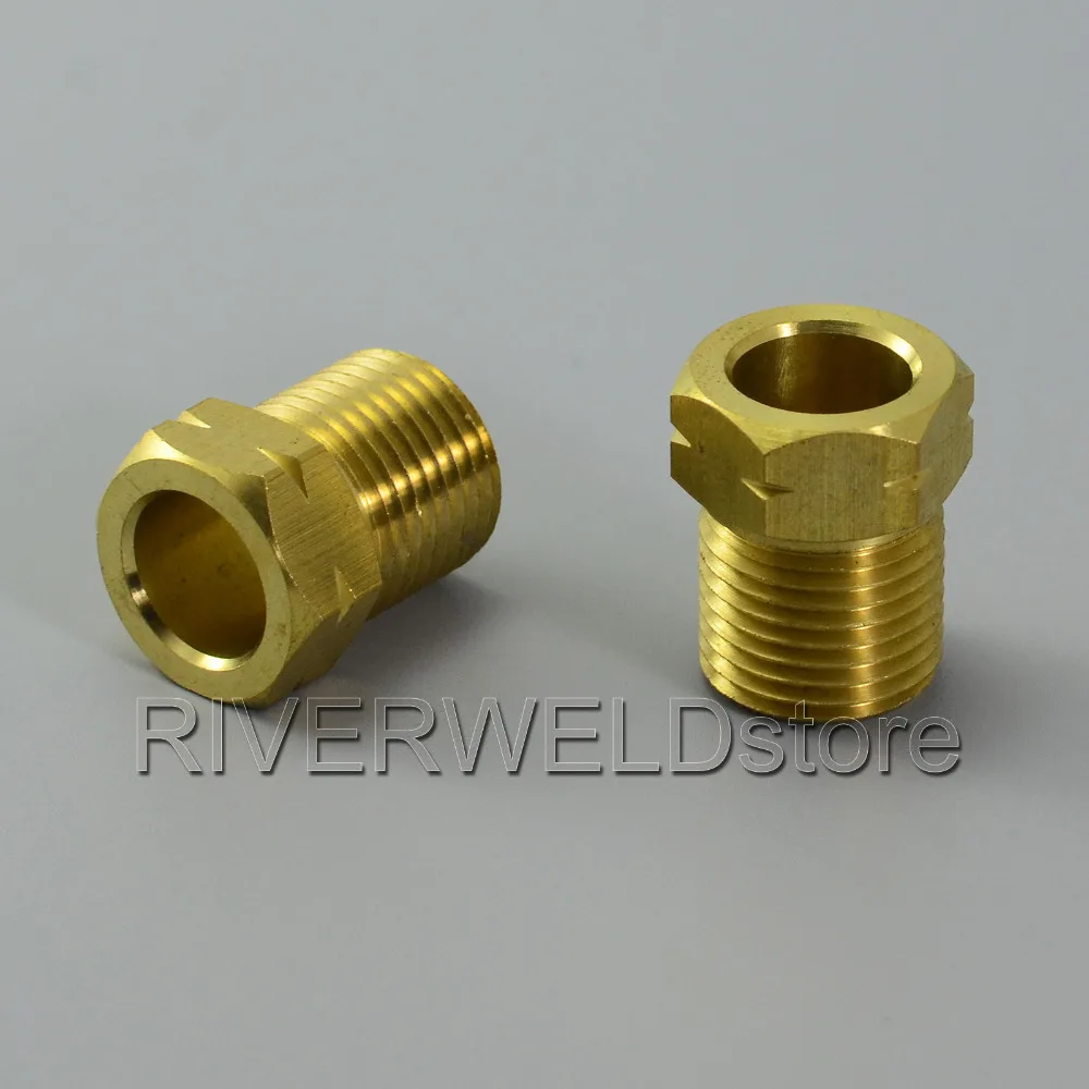 

2pcs 11N83 Water Nut Adapter For TIG Welding Torch WP-18 WP-12 WP-20
