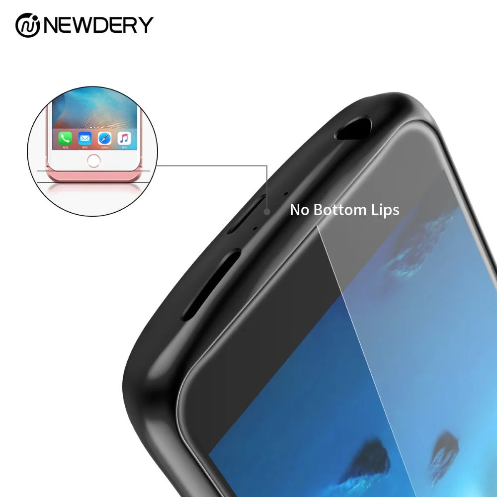 NEWDERY de la caja de batería para Honor nova 3 20s pro 8 8X 9 9X 10 Lite V20 externa del caso del cargador para Huawei P20 Lite nova 3E Banco de la energía - 4