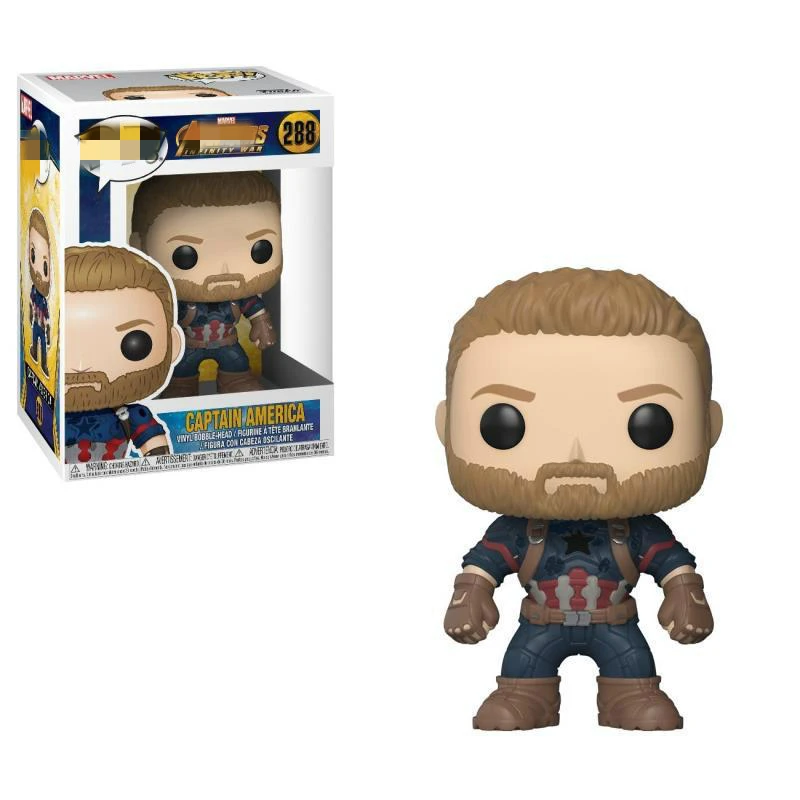 

Marvels Avengers Funkos Pops Action Figure U.S Captain Model Funkos Pops Action Figure Toys for Children Birthday Gift