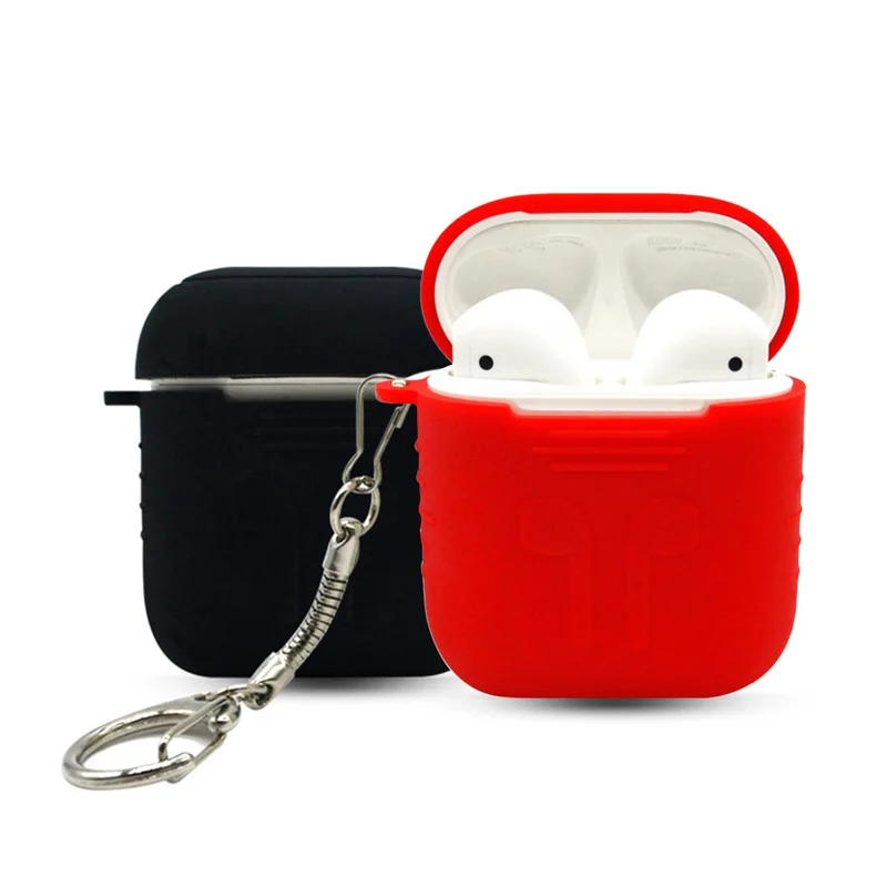 Earphone Case For Apple Airpods strap Soft Silicone headphone Case