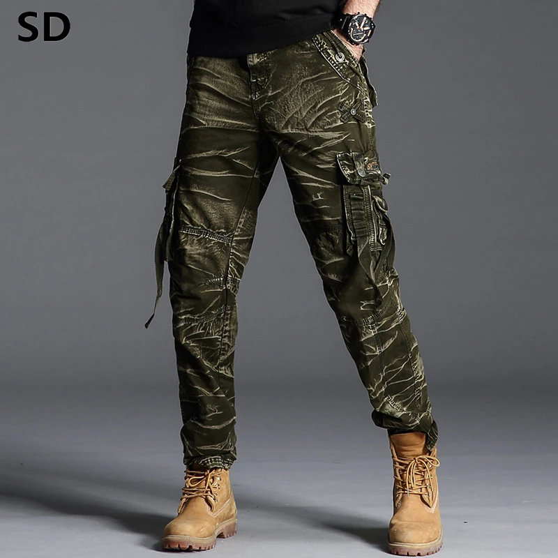 

Brand Military Army Pants Mens Urban Tactical Clothing Combat Trousers men Multi Pockets Unique Casual Pants Ripstop Fabric 7979