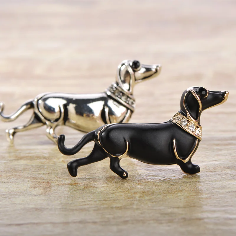 брошь такса