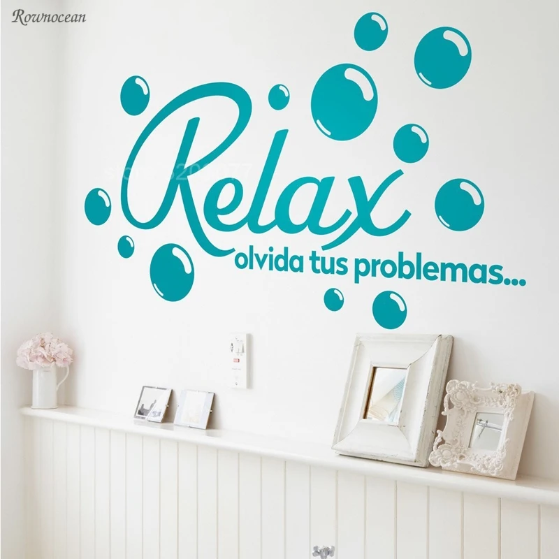 Настенные виниловые Стикеры для ванной комнаты|house decoration|home decorvinyl wall decals |