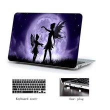 Ноутбук в виде ракушки+ клавиатура крышка+ Пылезащитная заглушка для Macbook Air 11 13 дюймов A1932 Pro retina 12 15 дюймов 13 15 Сенсорная панель A1989 A1990