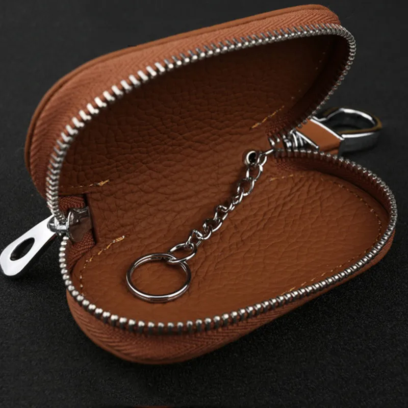 KUNBABY натуральная кожа сумка для ключей автомобиля чехол кошельки модные ключницы держатели Carteira для ABARTH
