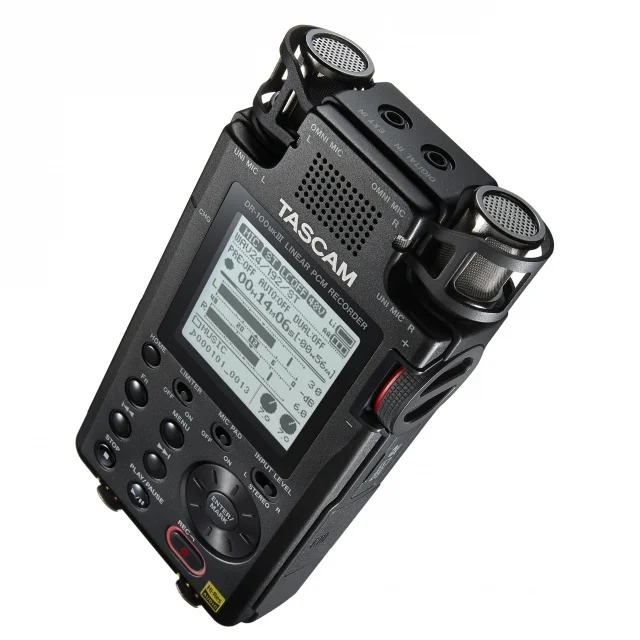 TASCAM DR-100MKIII рекордер обновление литиевая батарея двойная запись 192 кГц/24 бит совместимый l