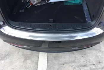 

Auto rear bumper protector trim scuff plate for Tesla Model x ,stainless steel