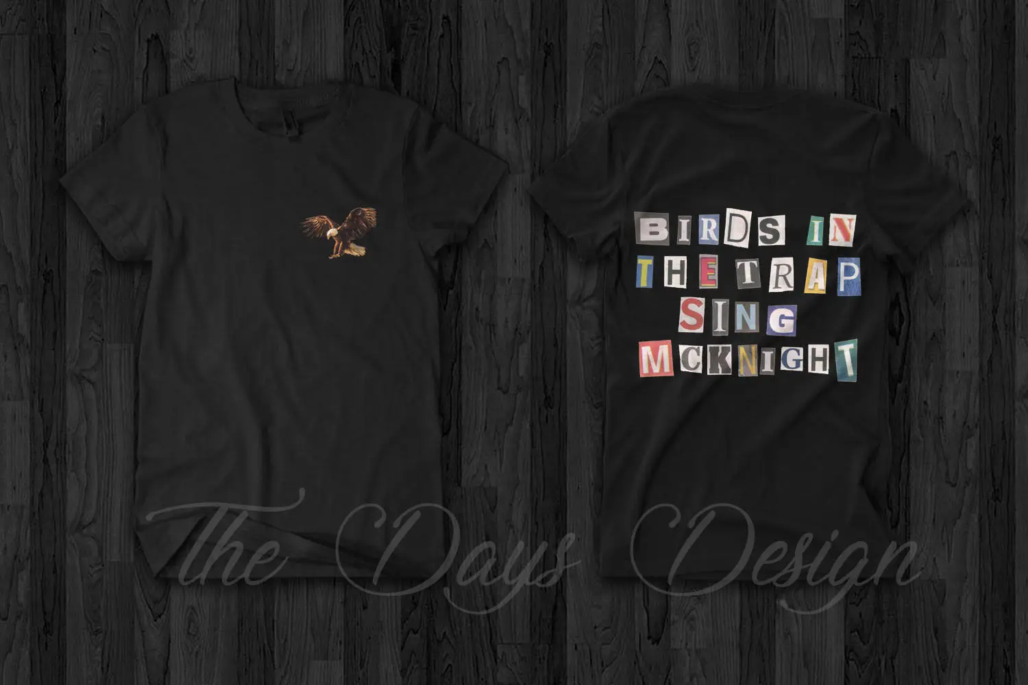 С изображением Трэвиса Скотта птицы в ловушке поют McKnight Rodeo Merch Astroworld футболка