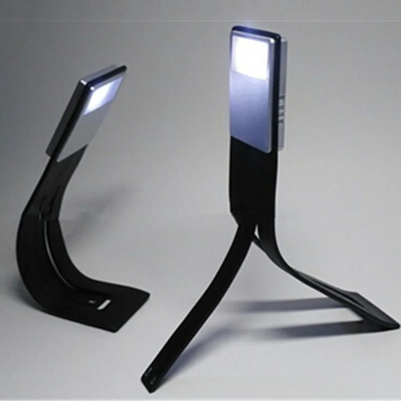 

LED GLE Rechargeable Reading Lamp Compact Book Light Flexible LED Light Clip-on LED Lamp for Kindle and BookBlack