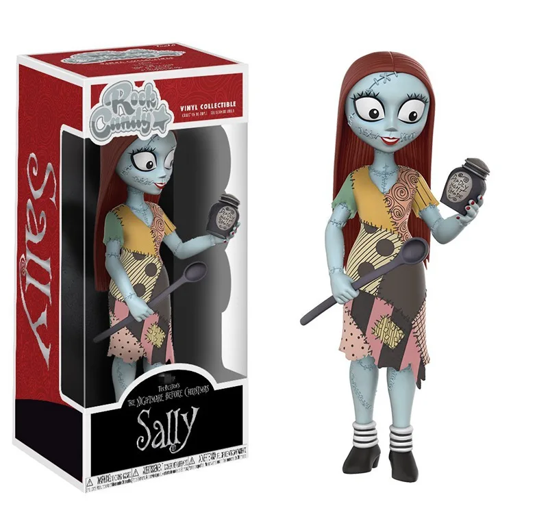 Официальная виниловая экшн фигурка Funko Rock Candy Кошмар перед Рождеством