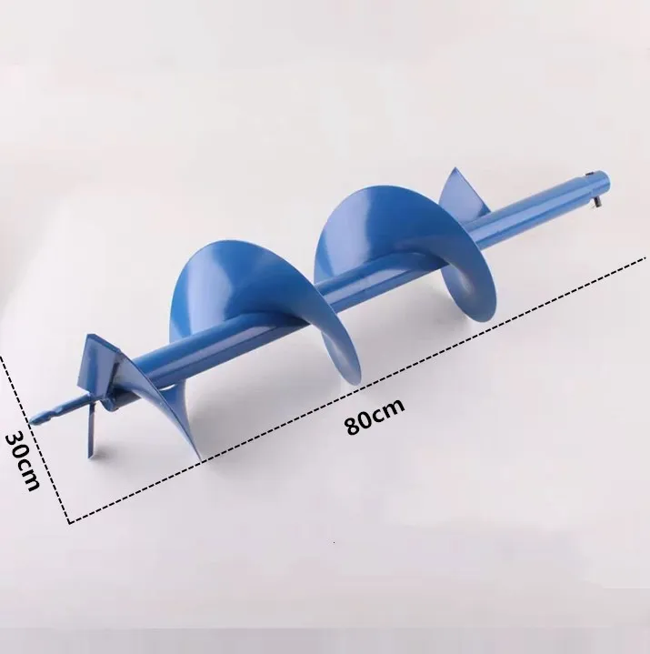 Doersupp черный 100 мм/120 мм/150 мм/250 мм 4 размера Металл шнек биты одним лезвием бит бурового инструмента для отверстие Digger копания машины