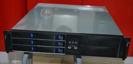 Monitor storage 6 disk hot swap storage 2306 short 2U server case SAS SATA3 6GB