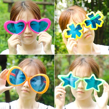 

Oversized Sunglasses Funny Glasses Toy Plastic for Christmas Party Halloween Birthday Big Colourful Free Shipping