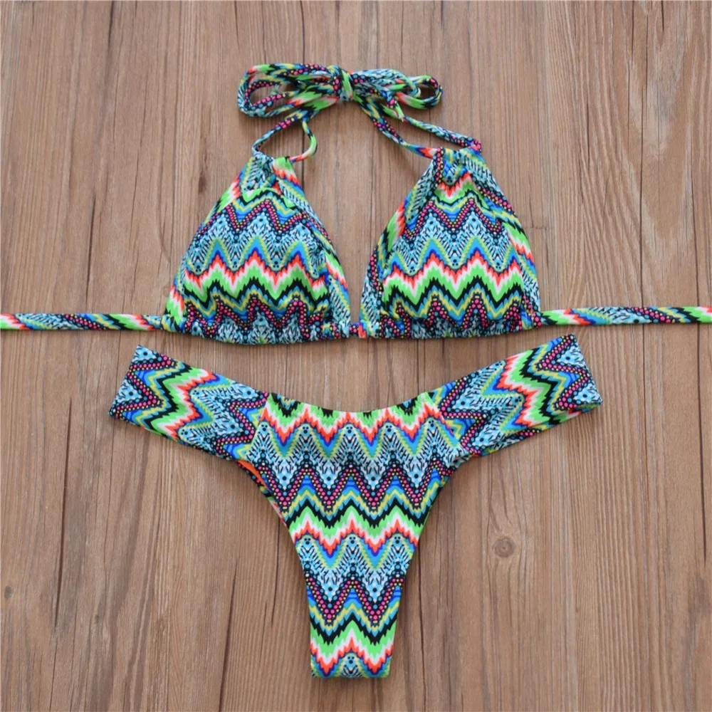 

New Halter Top Sexy Bikini set Women Swimsuit Brazilian Bikini Push Up Swimwear Bathing Suit Biquini Bikinis Women