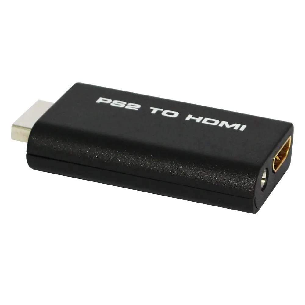 Адаптер для аудио и видео PS2 в HDMI 480i/480p/576i адаптер с аудиовыходом 3 5 мм 1/2