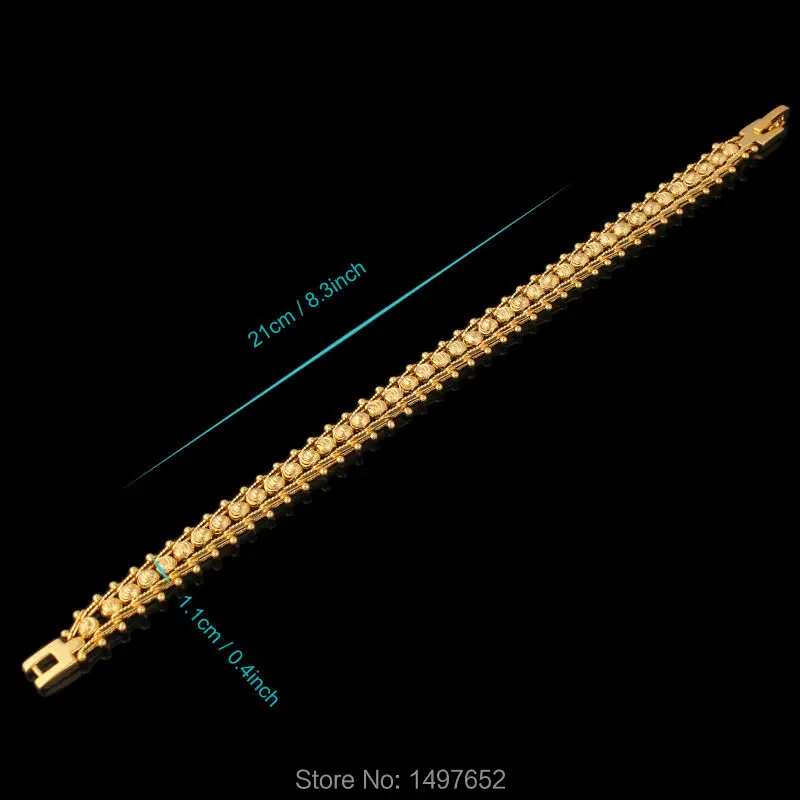 

New Unique Design11mm18K Gold Filled Plated Bracelets Fashion Jewelry Mens Womens Bracelets/Bangles Wholesale Free shipping