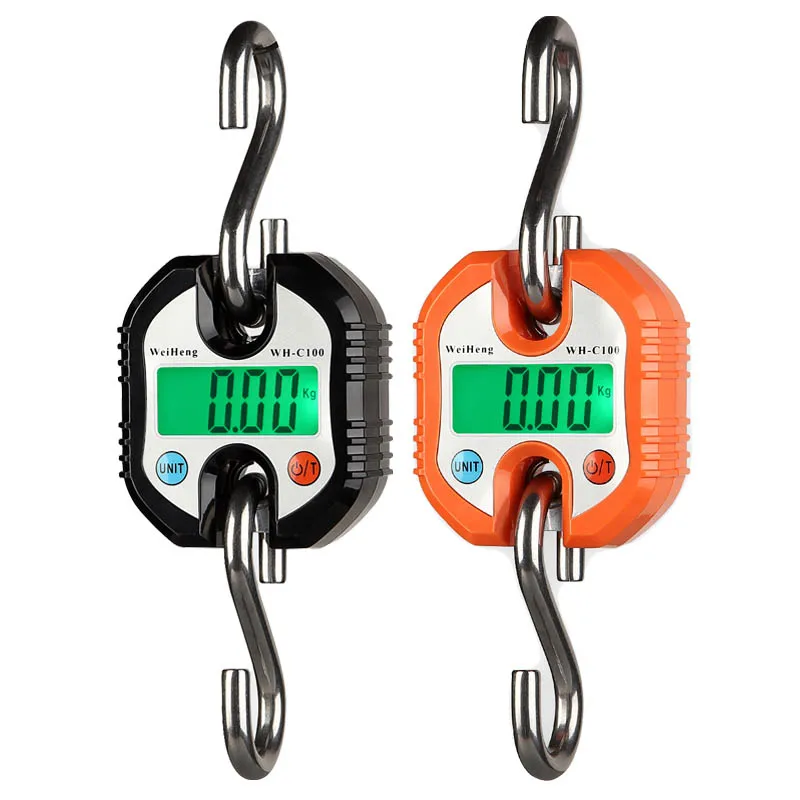

Digital Crane Scale 150kg/50g High Precision Heavy Duty Hanging Scale fishing Balance