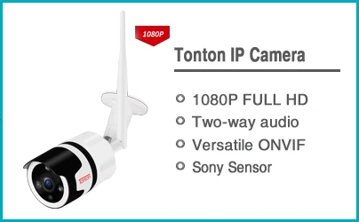 Tonton 8CH 1080P CCTV камера видеонаблюдения DVR распознавание лица 2.0MP наружная камера безопасности CCTV система видеонаблюдения комплект 2 ТБ HDD