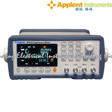 Быстрое прибытие анбаи AT610 измеритель емкости 100 Гц, 120 Гц, 1 кГц и 10 кГц 0,1 в, 0,3 в и 1 в тестовый уровень Встроенный RS232