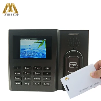 

ZK MU260 RFID Card Time Attendance EM Card Time Clock TCP/IP USB Biometric Time Recorder With ID Card Reader Employee Attendance