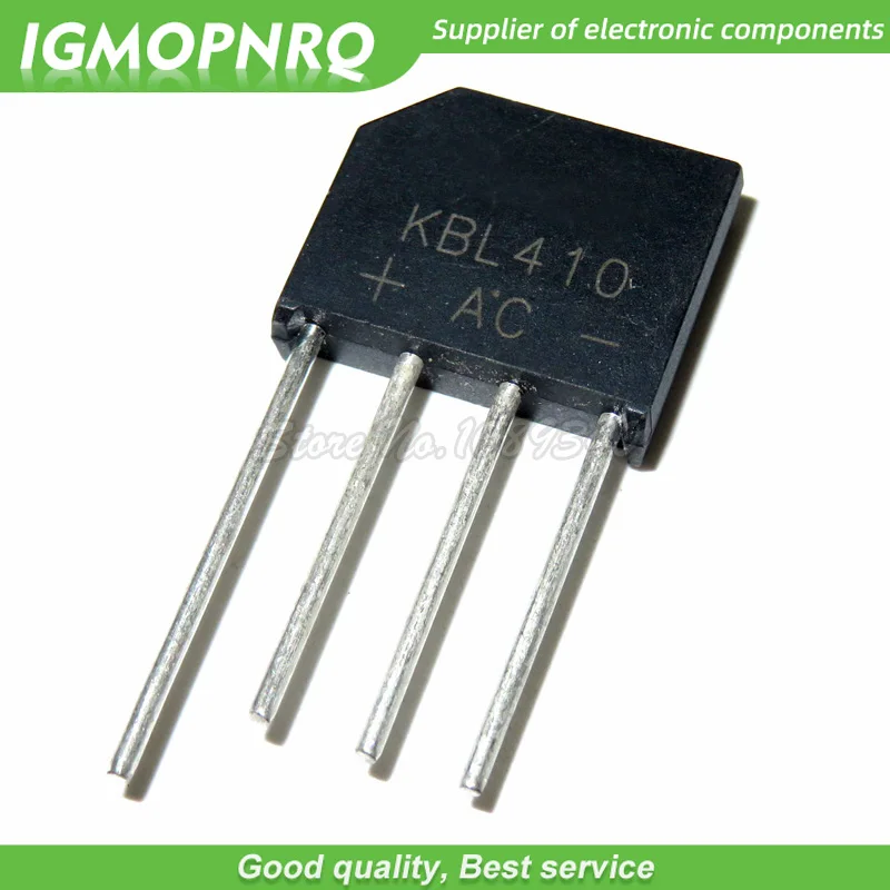 10 шт./лот бесплатная доставка Выпрямители для мостов KBL410 1000V 4A новые