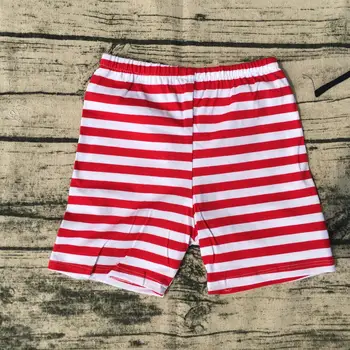 

Red and white stripe shorts cool boy summer fashion pants infant boy soft cotton pants children's casual shorts