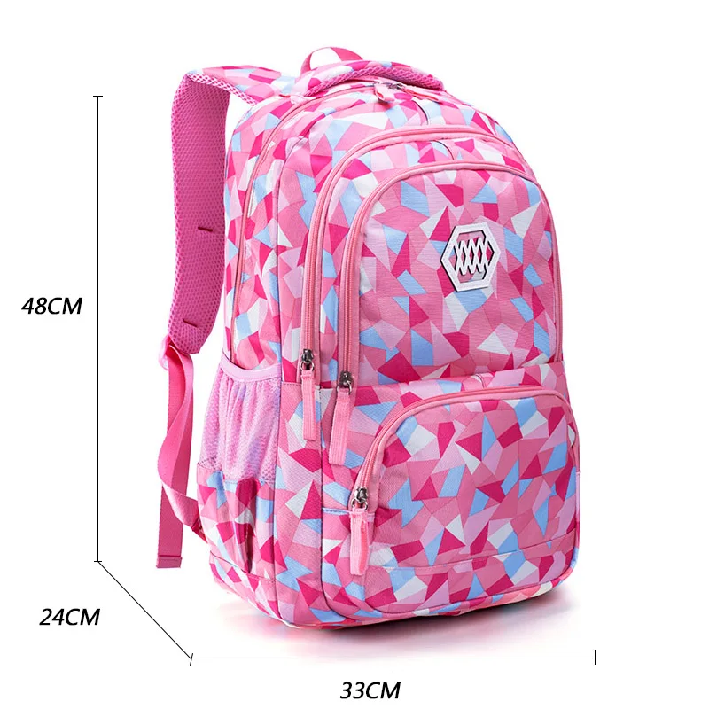 Ziranyu женский рюкзак для девочек, школьная сумка для студентов колледжа, дорожные рюкзаки для ноутбука, школьные сумки для девочек-подростков - Цвет: Pink Big