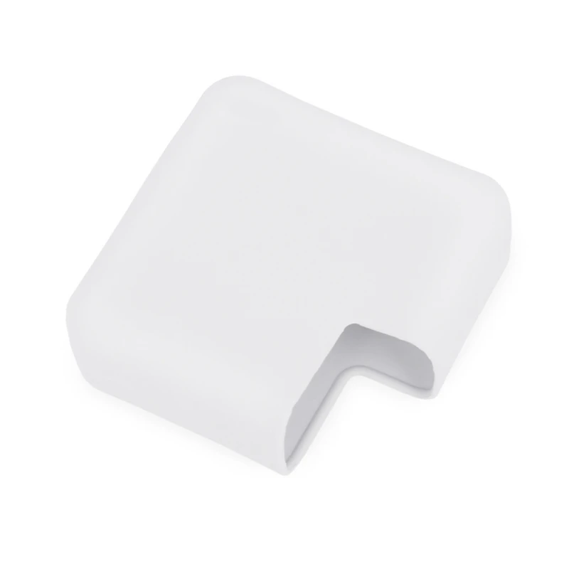 W Ультра тонкий силикон для Macbook защита зарядного устройства чехол для Macbook Air 11 1" Pro 12" 1" A1932 A1278 A1466 - Цвет: W