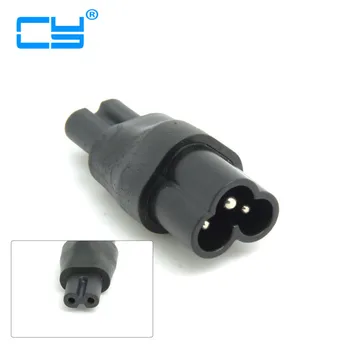 

2PCS/lot IEC 320 C6 Plug to C7 Receptacle Cloverleaf Power Supply Main Adapter Convertor