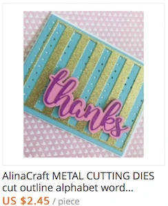 metal cutting die 18090610