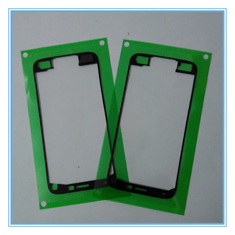 

10pcs/lot Original New For Samsung Galaxy S5mini G800 S5 G900I G900F G900H I9600 Faceplate LCD Front Frame Sticker Adhesive