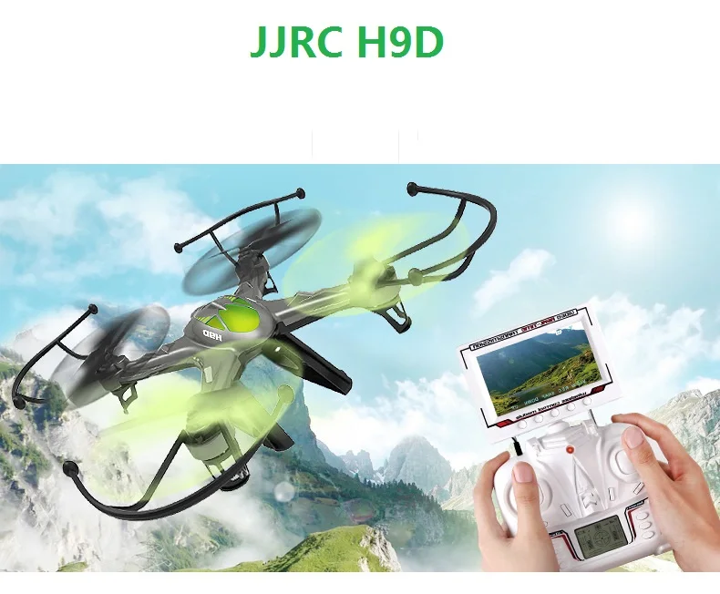 

JJRC H9D FPV 6-Axis 4CH Drone kit RC Quadcopter with Camera remote control plane electric helicopter kids toys racing dron