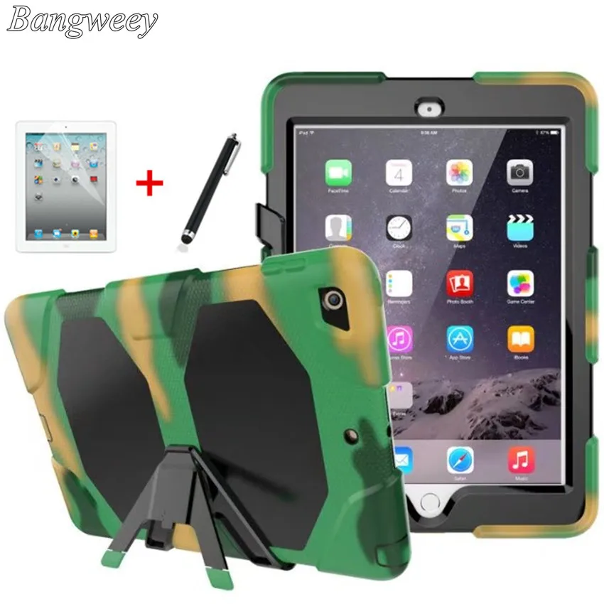 Case for iPad 9.7 inch 2018, Shockproof Hard cases Military Heavy Duty